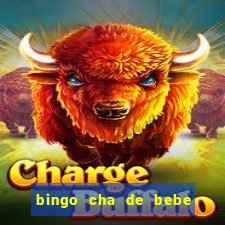 bingo cha de bebe cartelas para imprimir